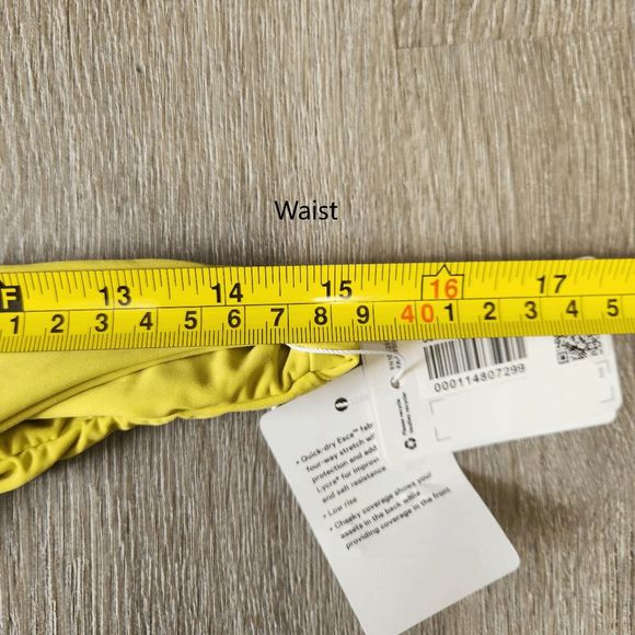 Lululemon Sun Soaker Cheeky Bottom *Low Rise Size 8 NEW - Picture 8 of 11